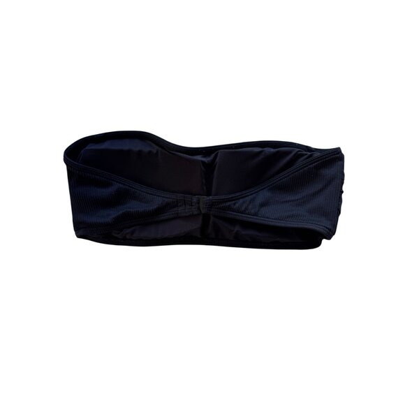 Kate Spade black ribbed strapless bra tube top - Picture 3 of 4